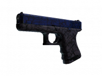 Glock-18 Blue Fissure